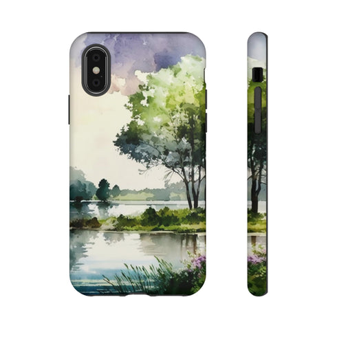 Summer Day by the Lake - Impact Resistant Phone Case